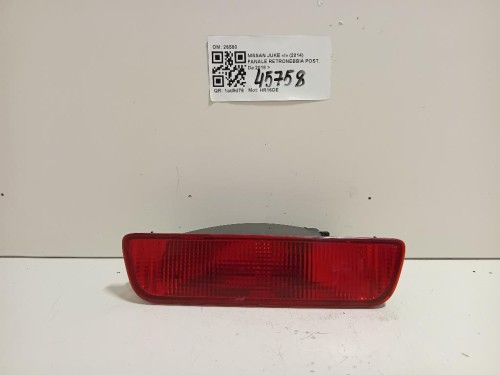Fanale Retronebbia POST 26580 Nissan JUKE I 2014