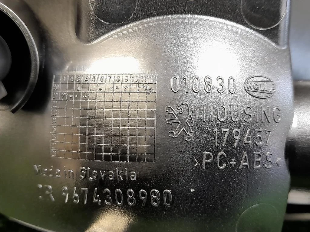 Fanale Retronebbia POST 9674308980 Peugeot 208 I 2015