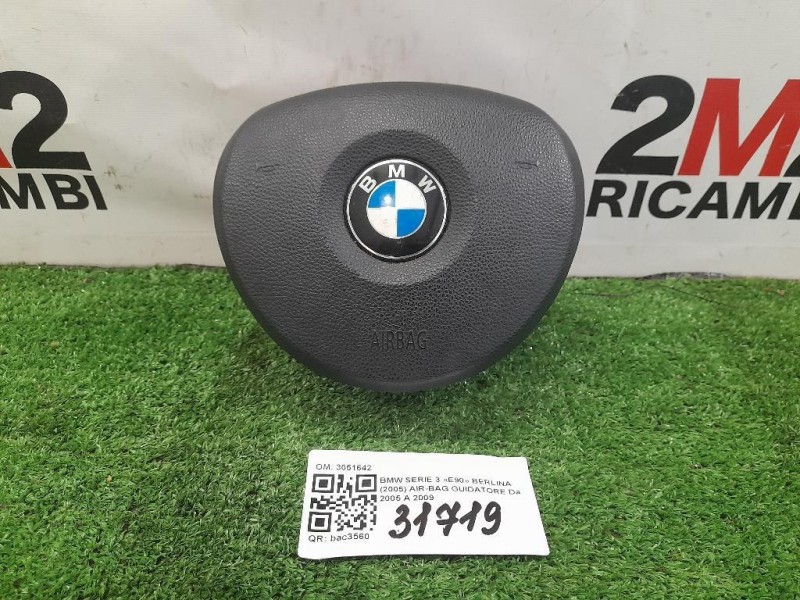 Air-bag Guidatore 3051642 Bmw Serie 3 E90 Berlina 2005