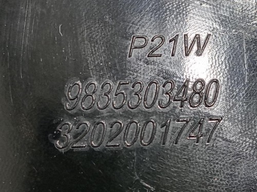 Fanale Retronebbia POST 9835303480 Peugeot 308 III 2021