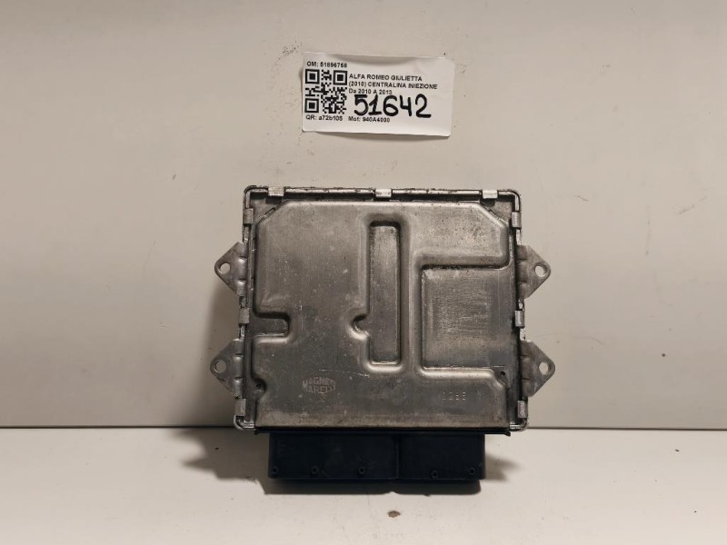 Centralina Iniezione 51896758 Alfa Romeo Giulietta 2010