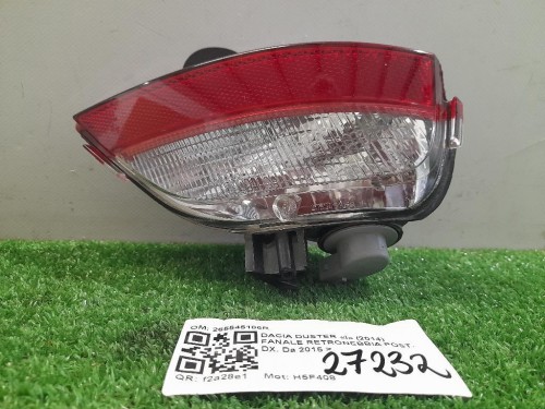 Fanale Retronebbia POST DX 265545106R Dacia Duster I 2014