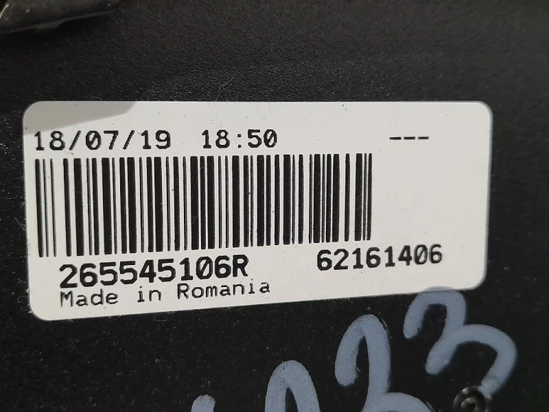 Fanale Retronebbia POST DX 265545106R Dacia Duster I 2014