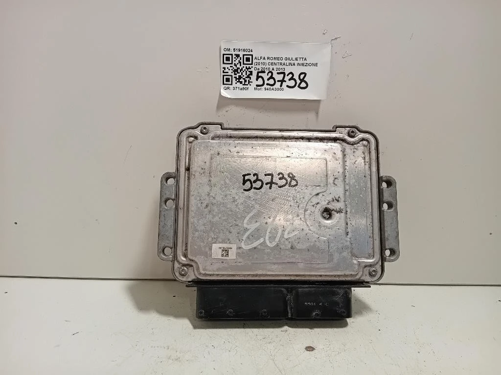 Centralina Iniezione 51916024 Alfa Romeo Giulietta 2010