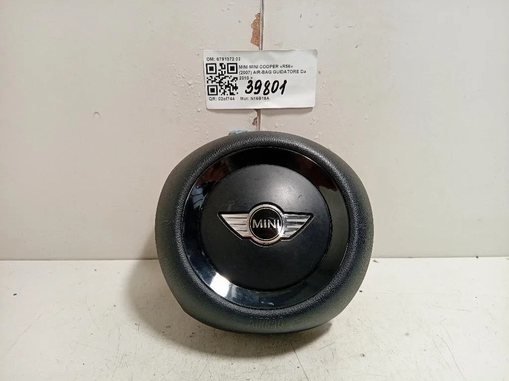 Air-bag Guidatore 6791372 02 Mini MINI Cooper R56 2007