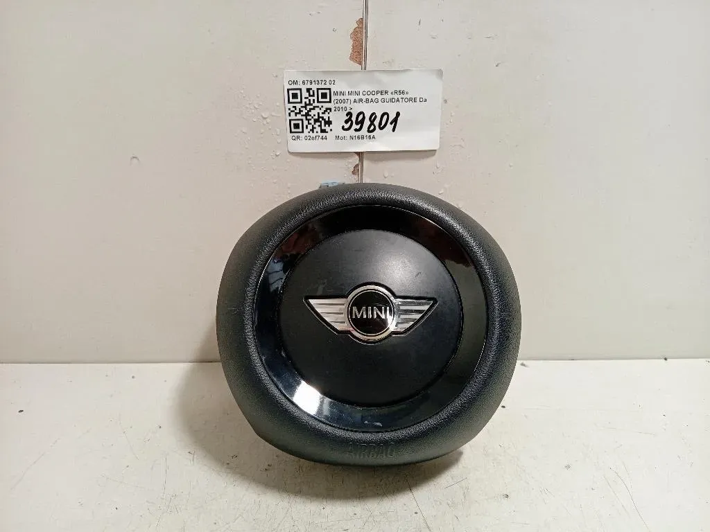 Air-bag Guidatore 6791372 02 Mini MINI Cooper R56 2007