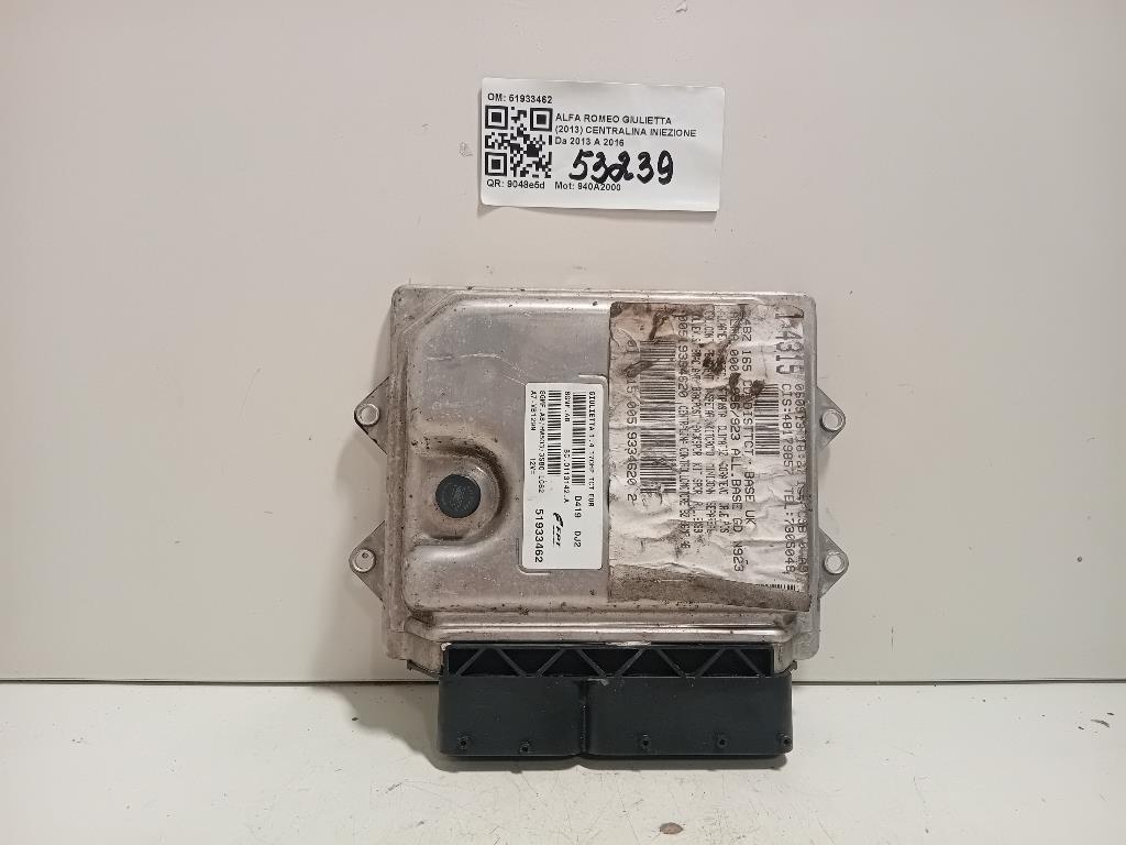 Centralina Iniezione 51933462 Alfa Romeo Giulietta 2013