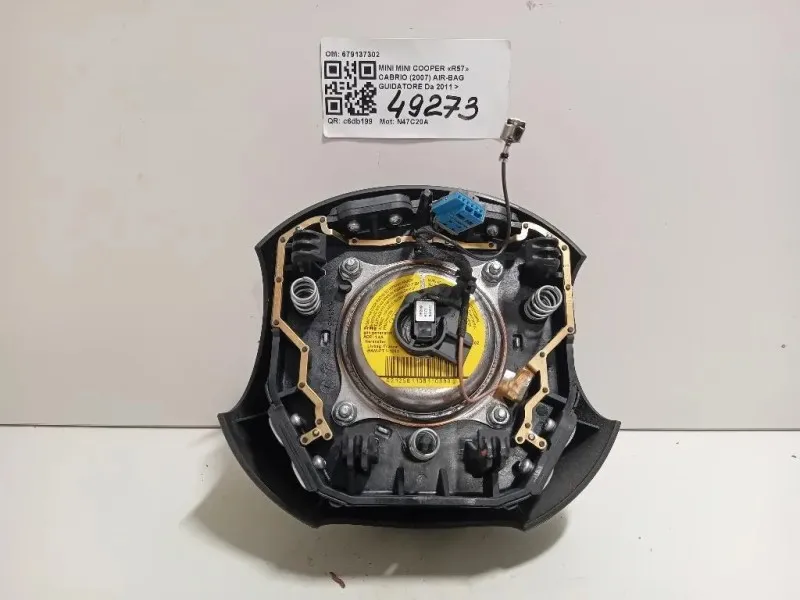 Air-bag Guidatore 679137302 Mini MINI Cooper R57 Cabrio 2007