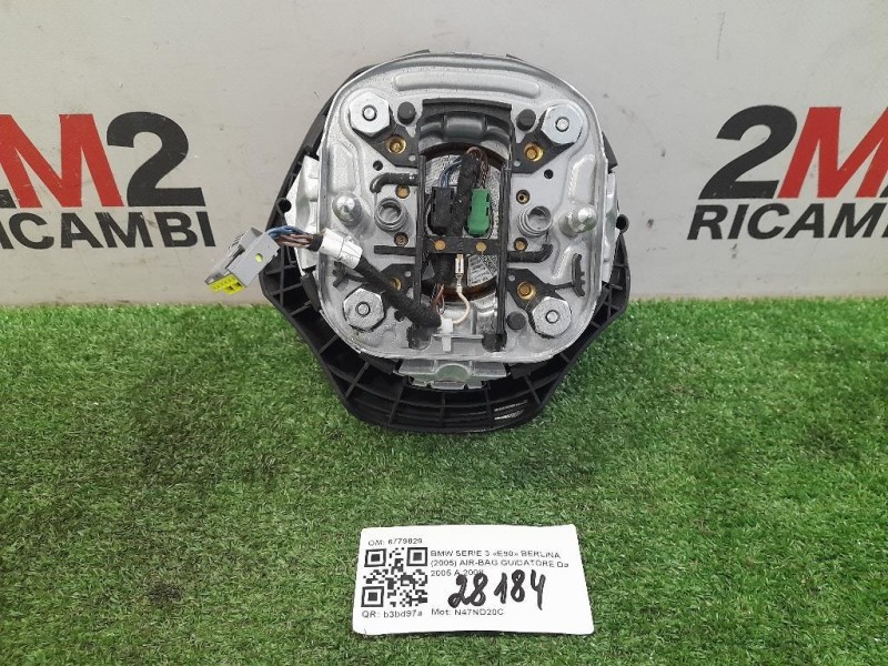 Air-bag Guidatore 6779829 Bmw Serie 3 E90 Berlina 2005