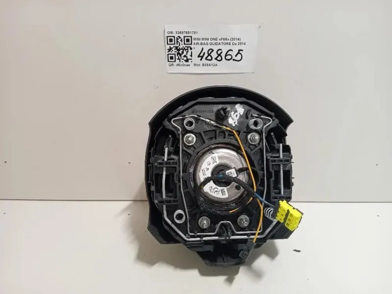 Air-bag Guidatore 33687651701 Mini MINI ONE F55 2014