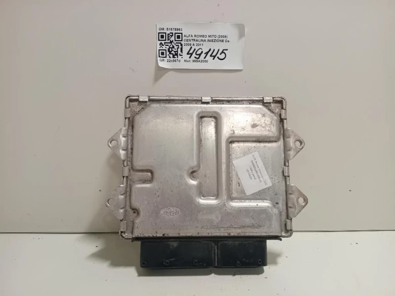 Centralina Iniezione 51875963 Alfa Romeo MITO 2008