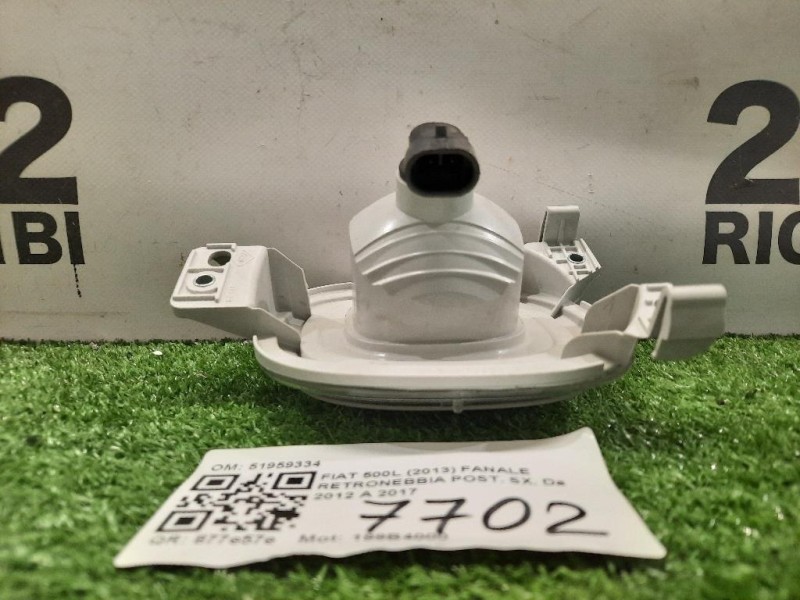 Fanale Retronebbia POST SX 51959334 Fiat 500L 2013