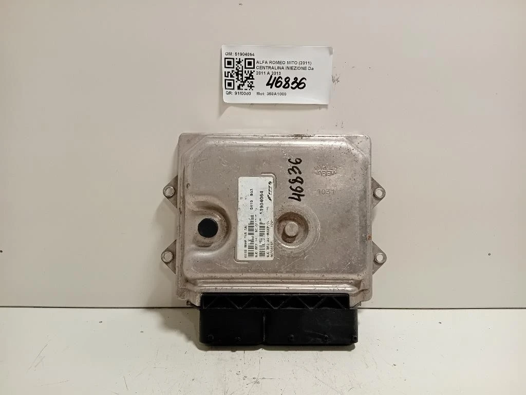Centralina Iniezione 51904064 Alfa Romeo MITO 2011