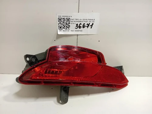 Fanale Retronebbia POST SX 3202001414 Fiat TIPO II 2016