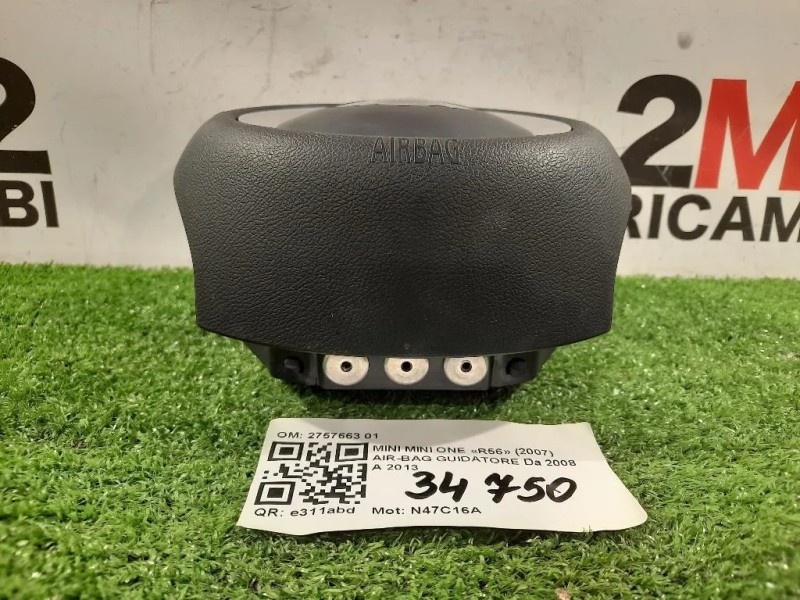 Air-bag Guidatore 2757663 01 COOPER ONE Mini MINI ONE R56 2007