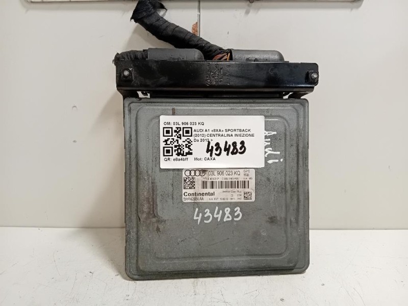 Centralina Iniezione 03L 906 023 KQ Audi A1 8XA Sportback 2012
