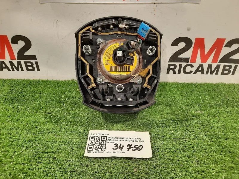 Air-bag Guidatore 2757663 01 COOPER ONE Mini MINI ONE R56 2007