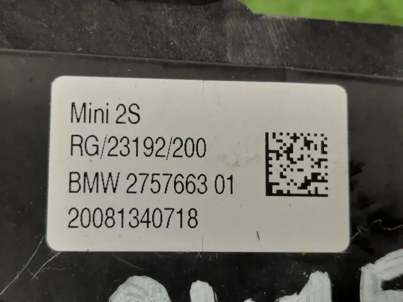 Air-bag Guidatore 2757663 01 COOPER ONE Mini MINI ONE R56 2007