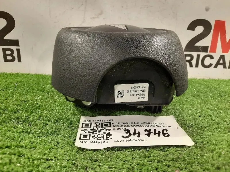 Air-bag Guidatore 6791373 02 Mini MINI ONE R56 2007