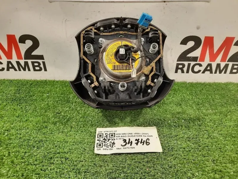 Air-bag Guidatore 6791373 02 Mini MINI ONE R56 2007