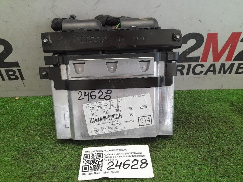 Centralina Iniezione 04E906027AL 04E907309AC Audi A1 8XF Sportback 2015