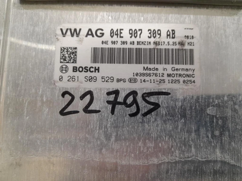 Centralina Iniezione 04E907309AB Audi A1 8XF Sportback 2015