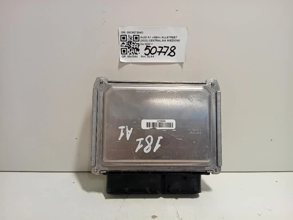 Centralina Iniezione 05C907394D Audi A1 GBH Allstreet 2022