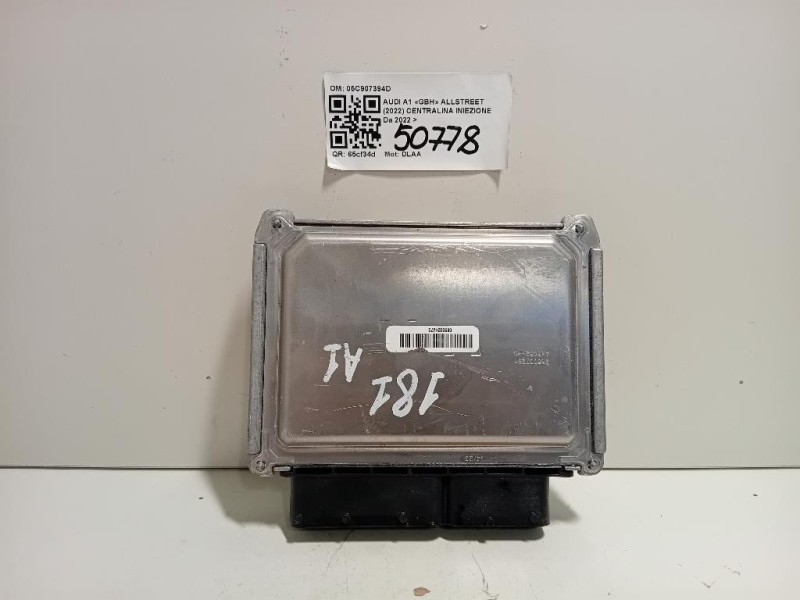 Centralina Iniezione 05C907394D Audi A1 GBH Allstreet 2022