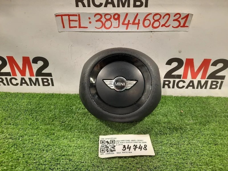 Air-bag Guidatore 6791373 02 Mini MINI ONE R56 2007