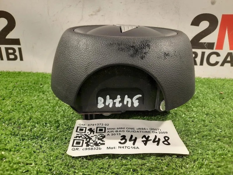 Air-bag Guidatore 6791373 02 Mini MINI ONE R56 2007
