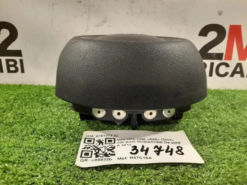 Air-bag Guidatore 6791373 02 Mini MINI ONE R56 2007