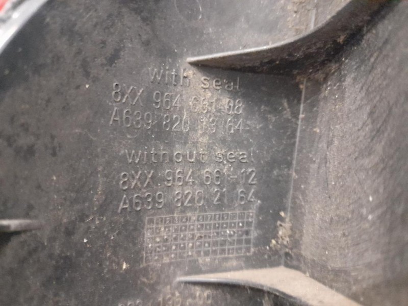 Fanale SUP POST DX A6398202164 Mercedes VITO W639 2004