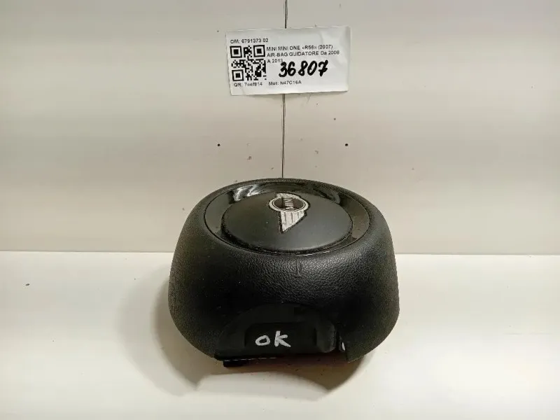 Air-bag Guidatore 6791373 02 Mini MINI ONE R56 2007