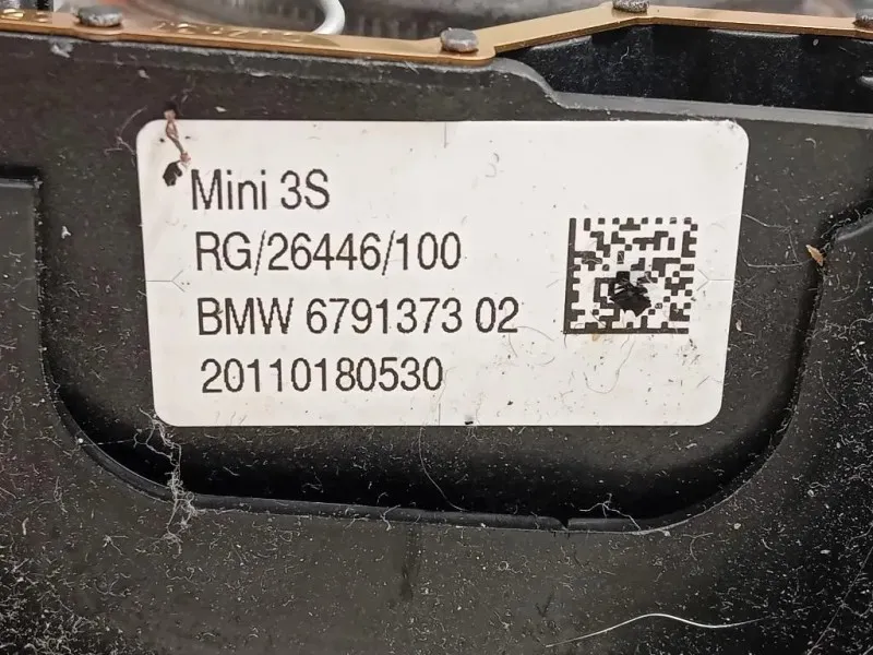 Air-bag Guidatore 6791373 02 Mini MINI ONE R56 2007