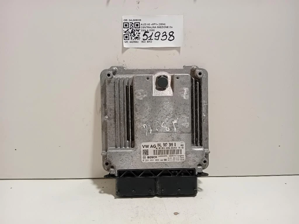 Centralina Iniezione 04L906026 Audi A3 8P1 2004