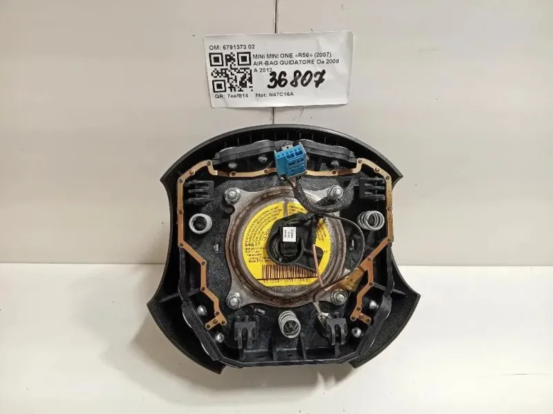 Air-bag Guidatore 6791373 02 Mini MINI ONE R56 2007