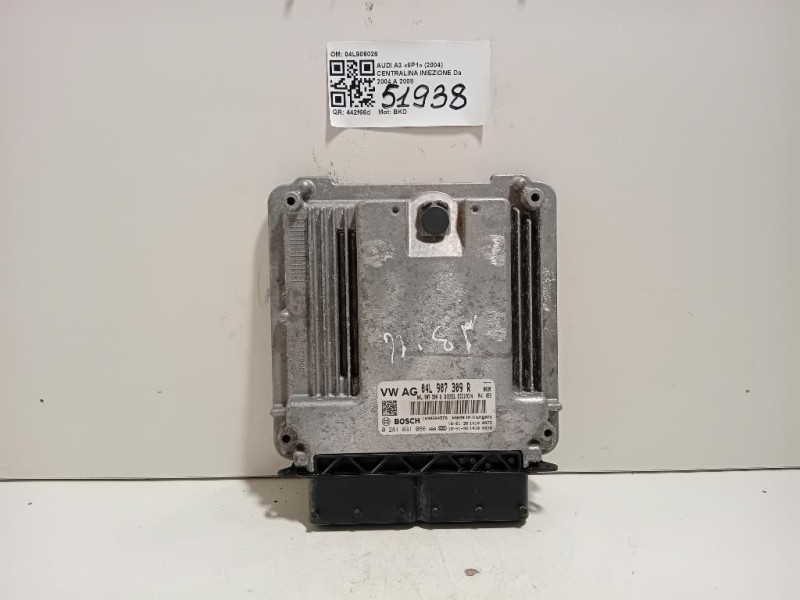 Centralina Iniezione 04L906026 Audi A3 8P1 2004