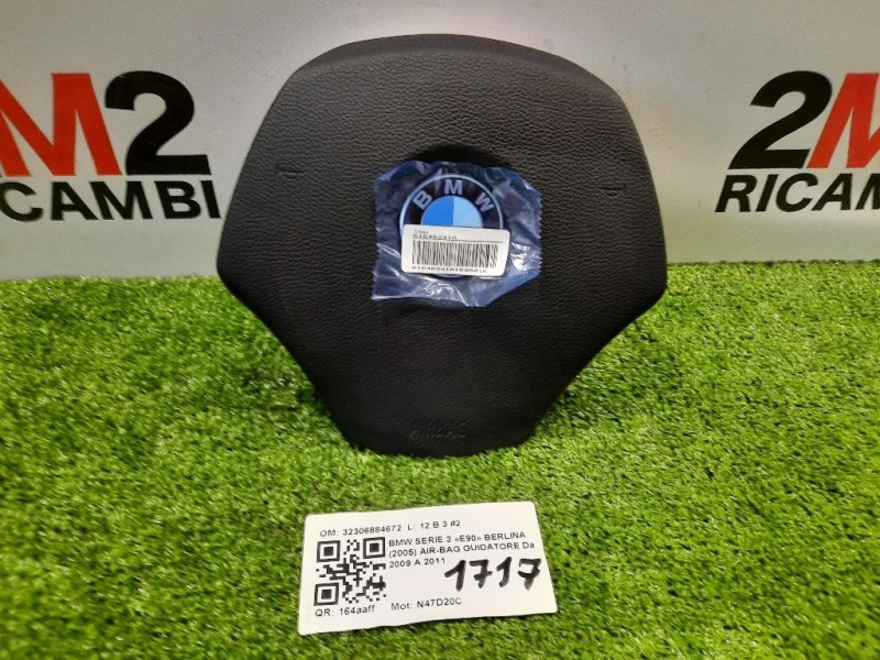 Air-bag Guidatore 32306884672 Bmw Serie 3 E90 Berlina 2005