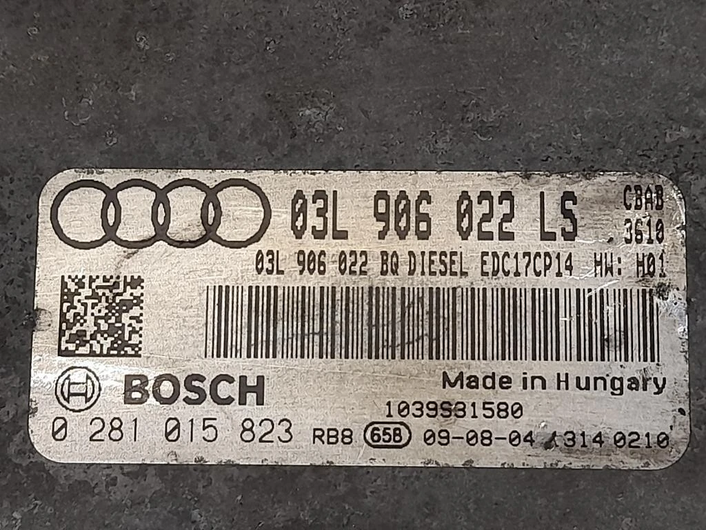 Centralina Iniezione 03L906022LS Audi A3 8P1 2008