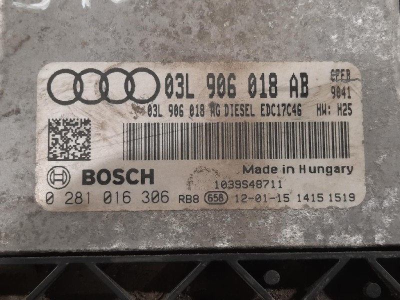 Centralina Iniezione 03L 906 018 AB Audi A3 8P1 2008