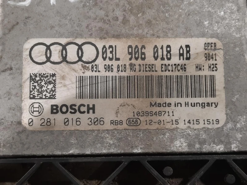 Centralina Iniezione 03L 906 018 AB Audi A3 8P1 2008