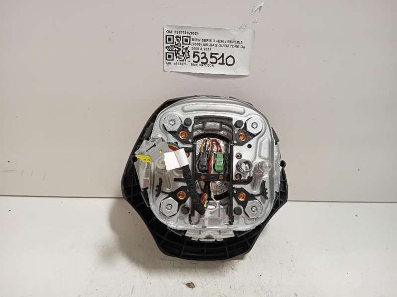 Air-bag Guidatore 336779829021 Bmw Serie 3 E90 Berlina 2005