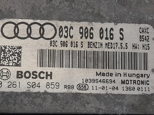 Centralina Iniezione 03C906016S Audi A3 8P1 2010