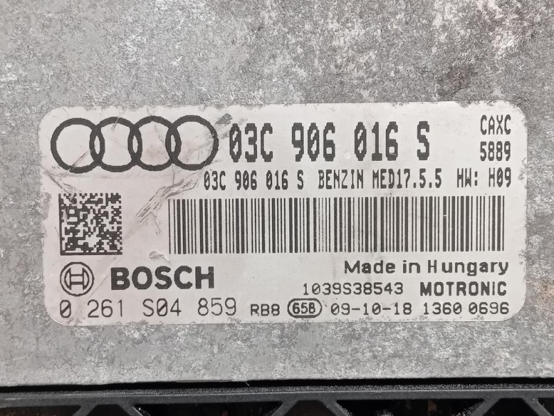 Centralina Iniezione 03C 906 016 S Audi A3 8PA Sportback 2008