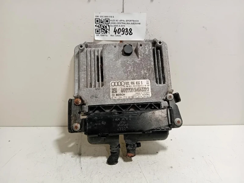 Centralina Iniezione 03C 906 016 S Audi A3 8PA Sportback 2008