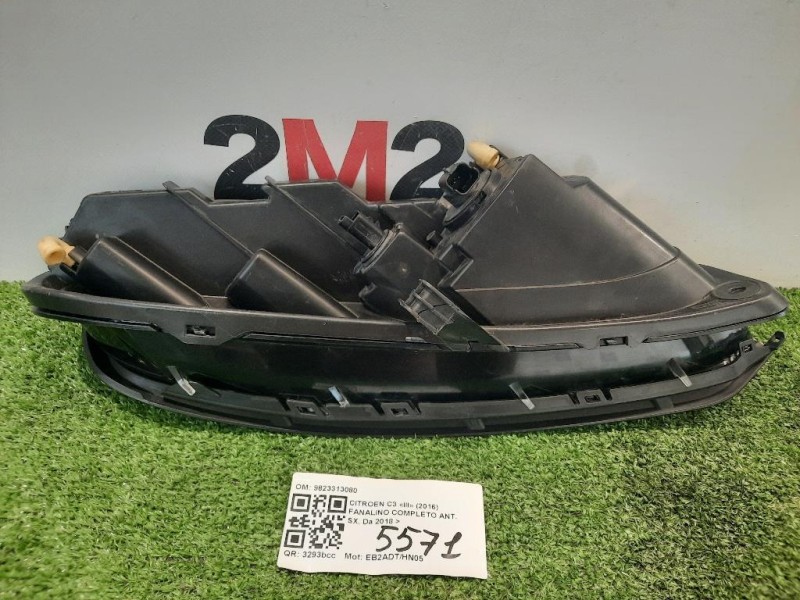 Fanalino Completo ANT SX CREPATO GUARDARE FOTO 9823313080 Citroen C3 III 2016