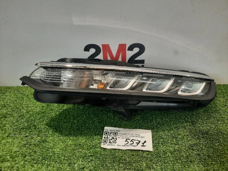 Fanalino Completo ANT SX CREPATO GUARDARE FOTO 9823313080 Citroen C3 III 2016