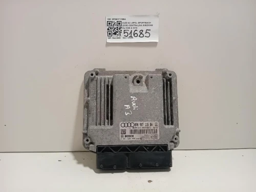 Centralina Iniezione 8P0907115BA Audi A3 8PA Sportback 2008