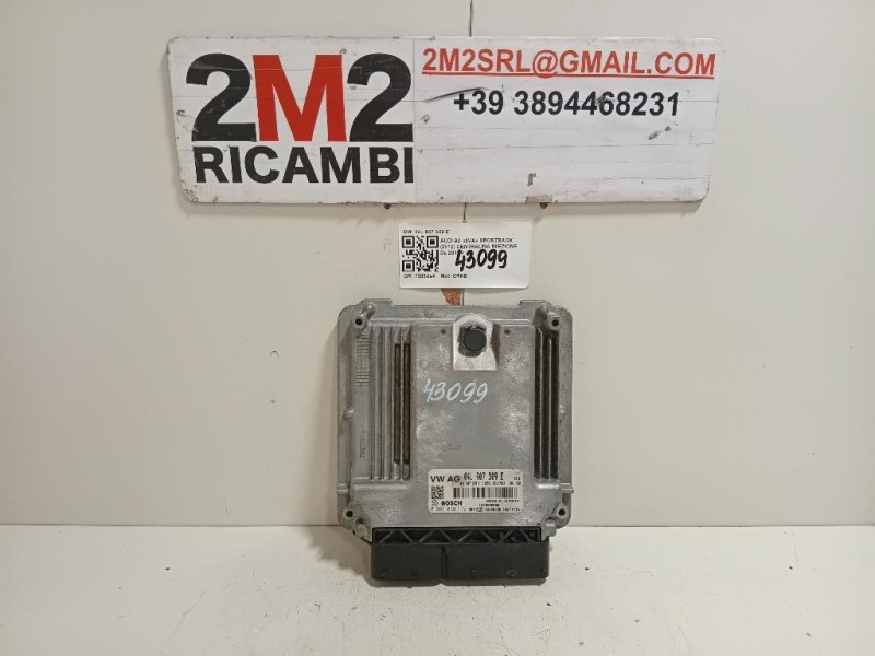 Centralina Iniezione 04L 907 309 E Audi A3 8VA Sportback 2012