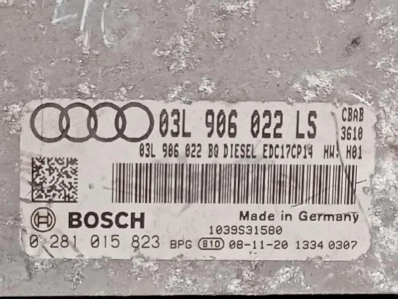 Centralina Iniezione 03L 906 022 LS Audi A3 8VA Sportback 2012